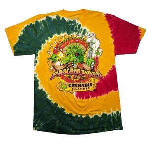 Brand New Liquid Blue "Panama Red" Tie Dye T-shirt TeeTdog Size L